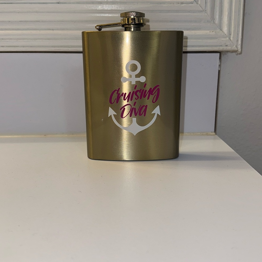 Carnival, cruise line flask